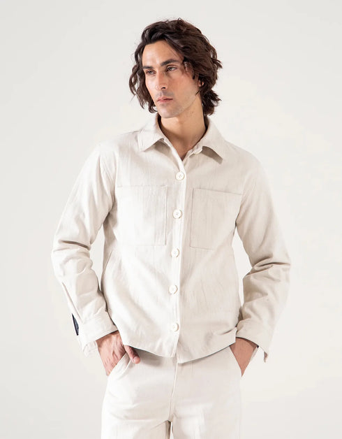 CANVAS PATCH POCKET SHACKET